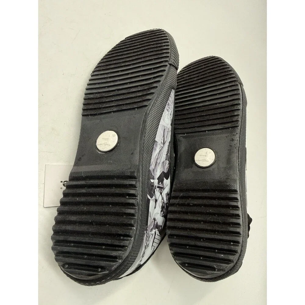 Feiyue x Bruce Lee 1920 Lo Black Martial Arts Sneakers Men 9 Women 11 FU100182M